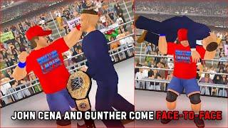 John Cena and Gunther come face to face | Wrestling Empire