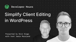 How to Simplify Client Editing in WordPress