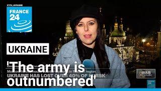 "The Ukrainian army is outnumbered, in men and equipment" • FRANCE 24 English