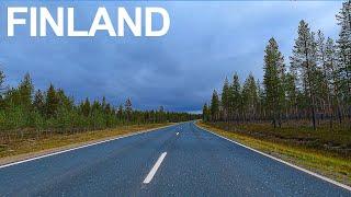 Driving on Finlands empty Roads & Relaxing Music