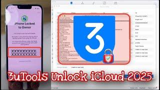 3uTools Unlock iCloud 2025 - iPhone Bypass iCloud Activation Lock with 3uTools