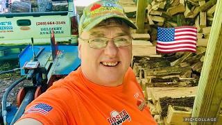 FIREWOOD | Splitting the last of neighbor David's rounds