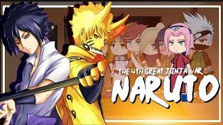 React to Naruto||Naruto friends||shippuden||gacha club|| part 5