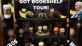 GAME OF THRONES FUNKO POPS & BOOKSHELF TOUR | Anne Small