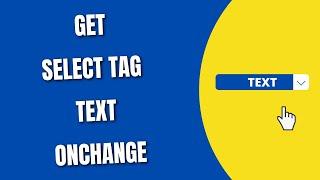 Get Select Tag Text OnChange with JavaScript [HowToCodeSchool.com]