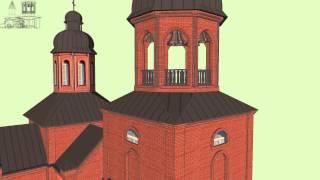 церковь келеберда Sketchup 3d modeling