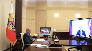 Vladimir Putin - Meeting with Voronezh Region Governor Alexander Gusev 22.04.2020