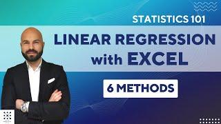 6 Easy Ways to Perform Linear Regression with Excel