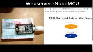 Arduino Webserver using Esp8266 NodeMCU