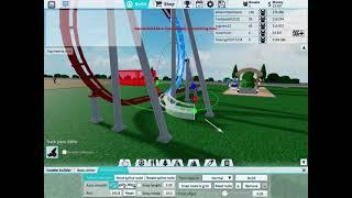 How to build a loop in theme park tycoon 2 !