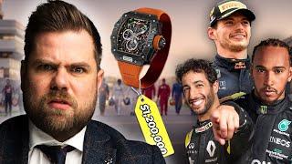 Watch Expert Reacts to Formula 1 Driver's INSANE Watches