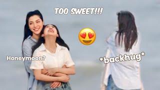 SPOTTED! Faye & Yoko being all cozy at the beach | MORE MOMENTS