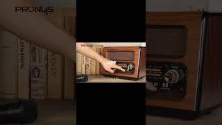 Does Anyone Still Use Radio? Let's Go back to 1950s-1960s with This PRUNUS J199 AM FM Radio Together