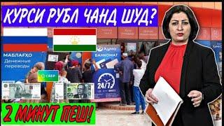 Курси РусиДар Точикистон 24.11.2024 Курби Асъор Имруз Курси Имруза, Курси Рубл