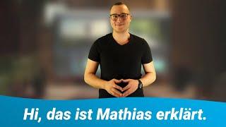 Hi, das ist Mathias erklärt. - Kanaltrailer  