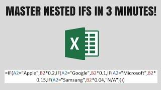 Master Nested IFs in 3 Minutes | GREAT VIDEO FOR BEGINNERS!