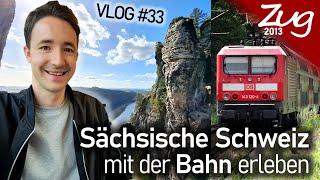 Sächsische Schweiz / Elbtal mit der Bahn erleben | VLOG #33 mit BR 143, BR 155, BR 232, BR 371 u.v.m