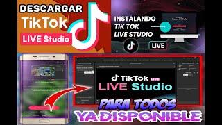 Como DESCARGAR e INSTALAR TikTok LIVE Studio en la PC (Gratis 2023)