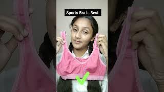 Which Bra Is Best For School Going Girls ?? #shorts #ytshorts #bestbra