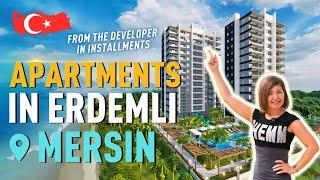 Buy an apartment in Mersin Turkey. Apartments in Erdemli near the Sea with Installments