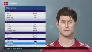 Brian Laudrup PES 2019 face edit + stats (classic Denmark, Rangers)