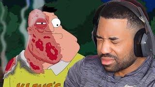 American Dad but it's just Stan getting injured...(try not to smile)