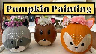 PUMPKIN PAINTING | STEP BY STEP INSTRUCTIONS