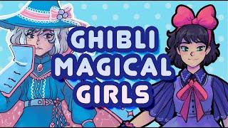 Drawing Ghibli Magical Girls