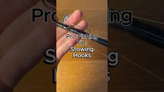 The Right Way to Stow Hooks on a Fishing Rod #fishing #fishingtips #fishingrod #howto #bassfishing