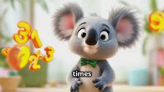 Koala Bear Sings Multiply by 3 times table