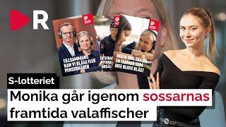 Monika ger Magdalena Andersson förslag på nya valaffischer