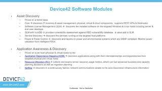 Device42 Software License Review