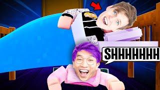 Can We SNEAK OVERNIGHT Into BEST FRIEND'S ROOM In Roblox ADOPT ME!? (JUSTIN PRANKS ADAM!)