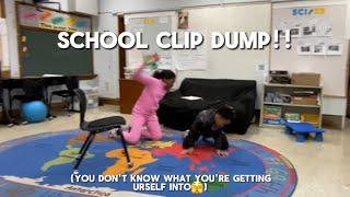 School clip dump!! (On solar eclipse day 2024) ft. @Taco-Tuesday-Youtube