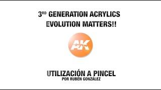 Utilización a pincel || 3ra Generación Acrílicos por AK-Interactive [ESP]