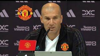 ZINEDINE ZIDANE'S SHOCKING FIRST WORDS AS MANCHESTER UNITED MANAGER AFTER ERIK TEN HAG EXIT!