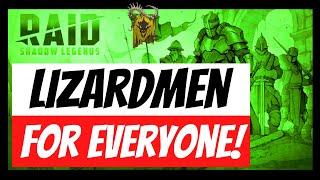 Lizardmen FW21 for EVERYONE! Raid: Shadow Legends