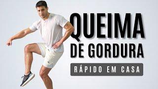 TREINO HIIT todo em pé 20min para queimar gordura e perder barriga RÁPIDO