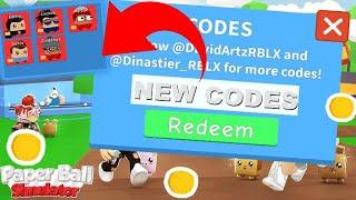  NEW CODES | Paper Ball Simulator | Roblox