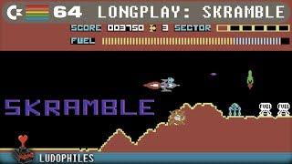 Skramble C64 Longplay [145] Full Playthrough / Walkthrough (no commentary) #c64 #retrogaming