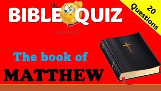 BIBLE QUIZ | The book of MATTHEW #quiz #bible