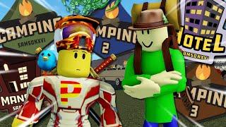 ROBLOX CAMPING REVISITED ALL ENDINGS!!