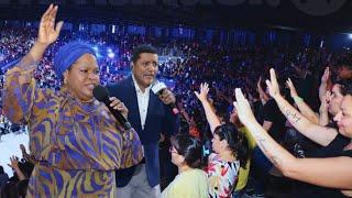 Pastor Evelyn JOSHUA calls the FIRE OF GOD to COME DOWN in Argentina