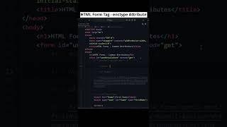 Mastering HTML Form Tag with Enctype Attribute: A Step-by-Step Guide! #htmlform #codewithmayur