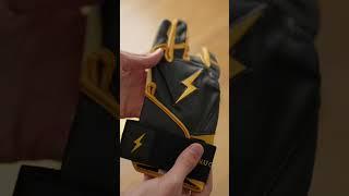 Unboxing - BRUCE BOLT Gold Series Black Batting Gloves