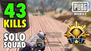 43 Kills! | Best Solo vs Squad By Tiktok Bang Jeck | Pubg Mobile