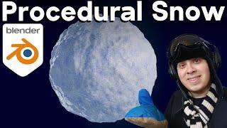 How to Make Procedural Snow in Blender ️ (Tutorial)