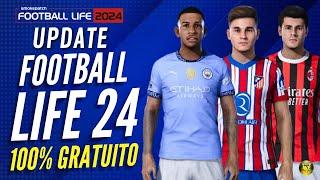 PATCH PES 2021 ATUALIZADO TEMPORADA 2025 COM PLACARES REAIS, FACES E UNIFORMES | FOOTBALL LIFE 24