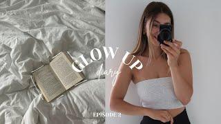 GLOW UP DIARY EP.2  | sticking to my routines, cooking with friends, trying new classes at the gym