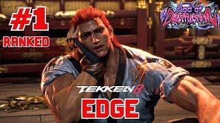 Tekken 8 Number 1 Hwoarang Player (EDGE) | Tekken 8 High Level Gameplay